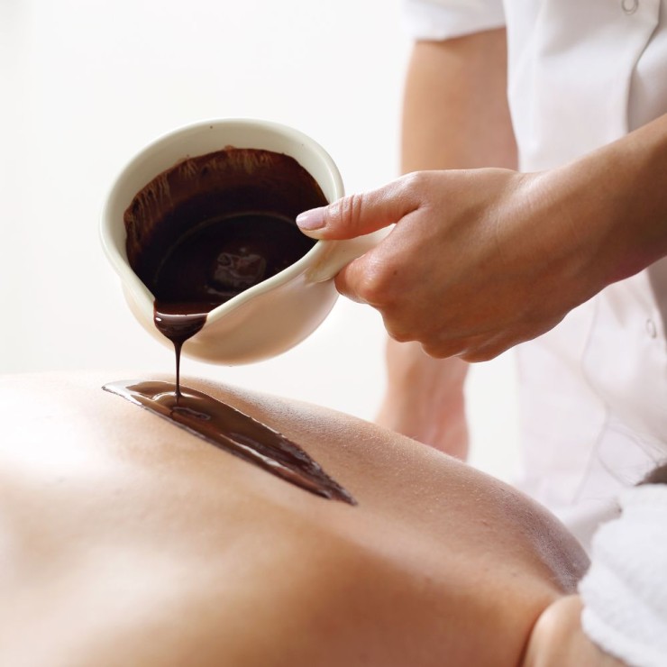 Cacao Chocolate Para Masajes Exfoliación Corporal Con Chocolate