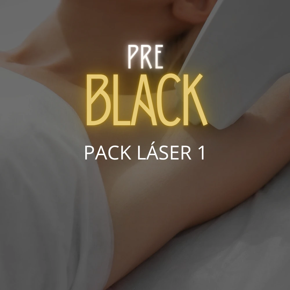 Pack Láser 1: Piernas Completas + Axilas + Pubis