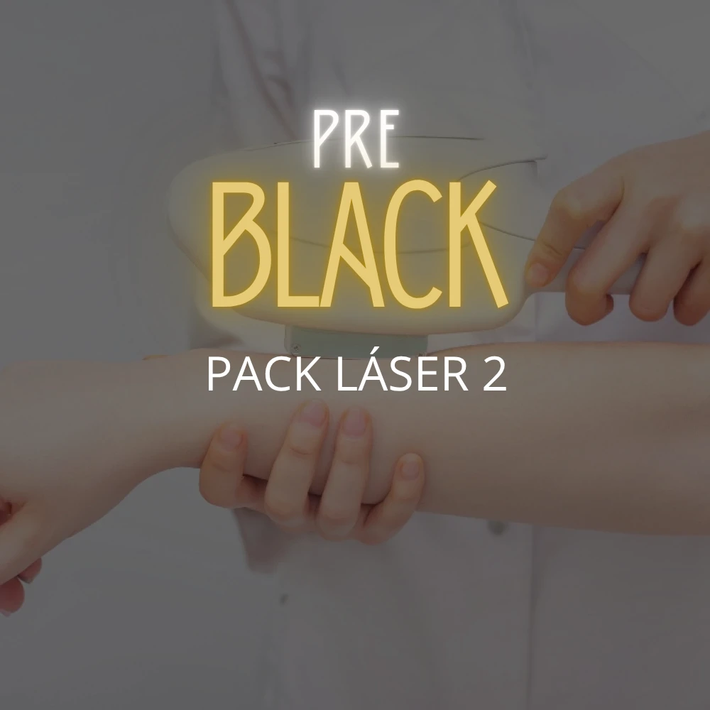 Pack Láser 2: Piernas Completas + Axilas + Pubis + Brazos